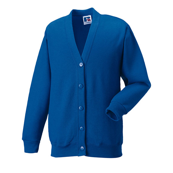 K169 Jerzees Schoolgear Sweatshirt Cardigan