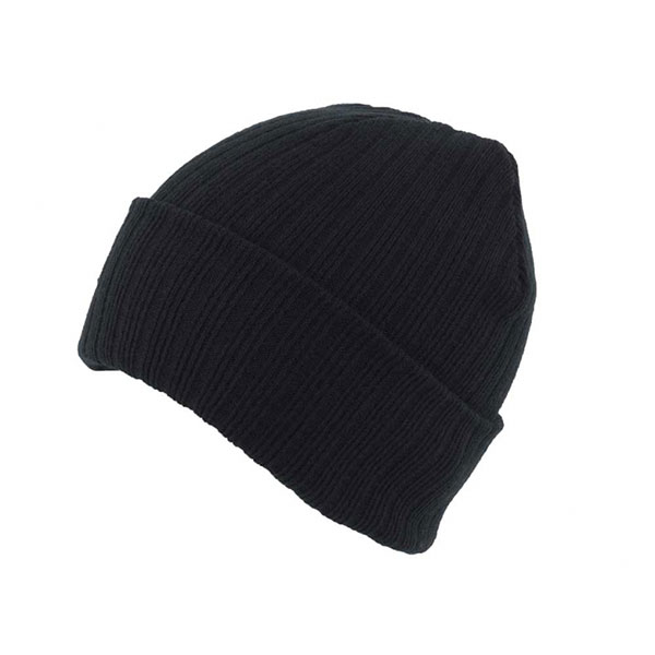 P172 Brand 47 Soft Acrylic Ribbed Turn Up Beanie