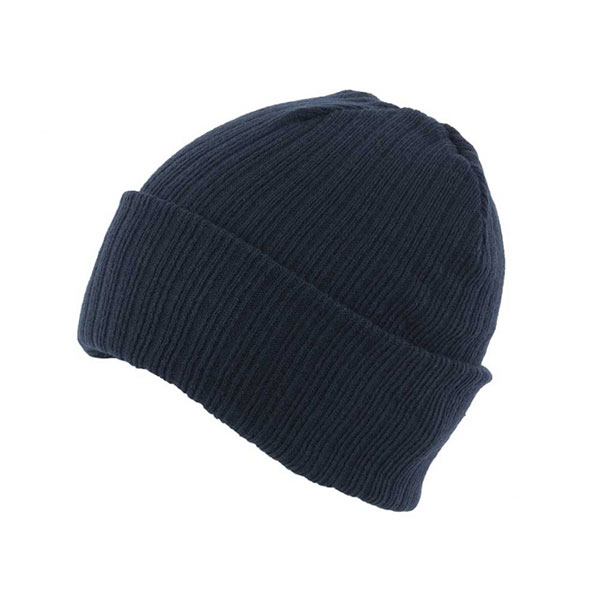 P172 Brand 47 Soft Acrylic Ribbed Turn Up Beanie