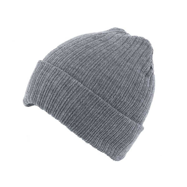 P172 Brand 47 Soft Acrylic Ribbed Turn Up Beanie