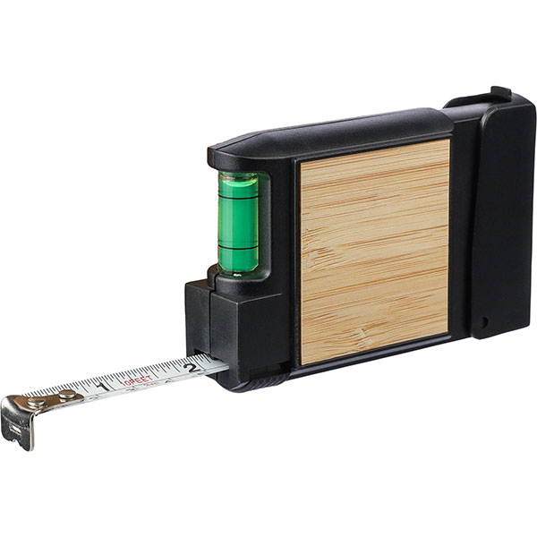 P041 3m Tape Measure with Spirit Level - 1 Colour