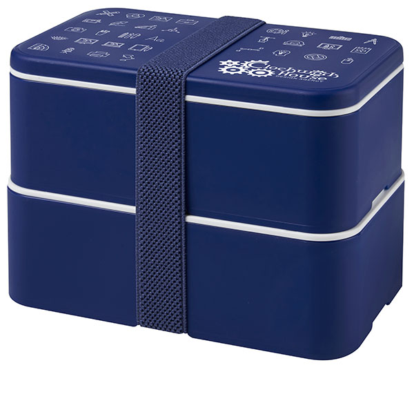P056 MIYO Lunch Box - Double - 1 Colour