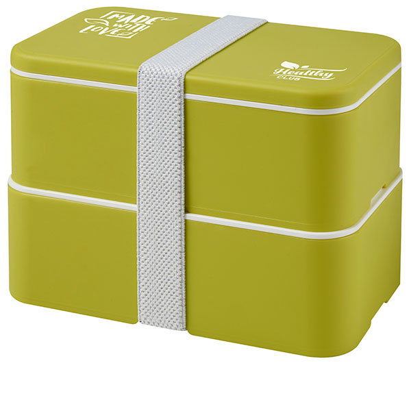 P056 MIYO Lunch Box - Double - 1 Colour
