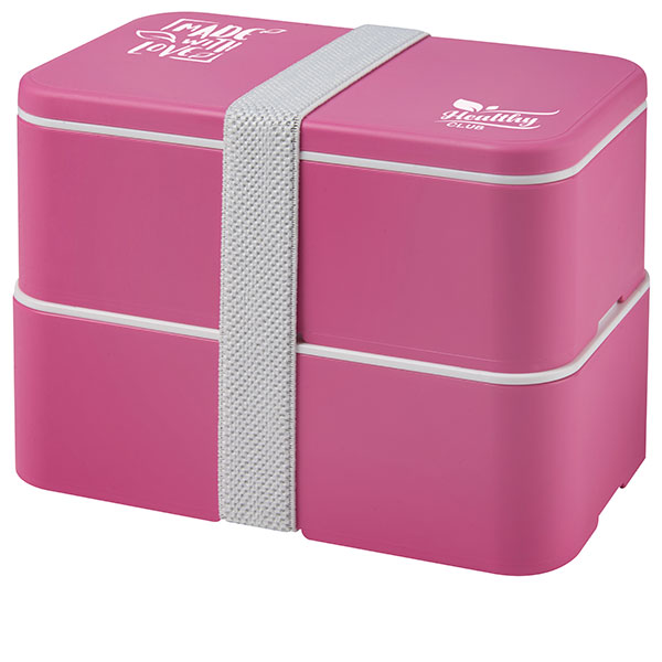 P056 MIYO Lunch Box - Double - 1 Colour