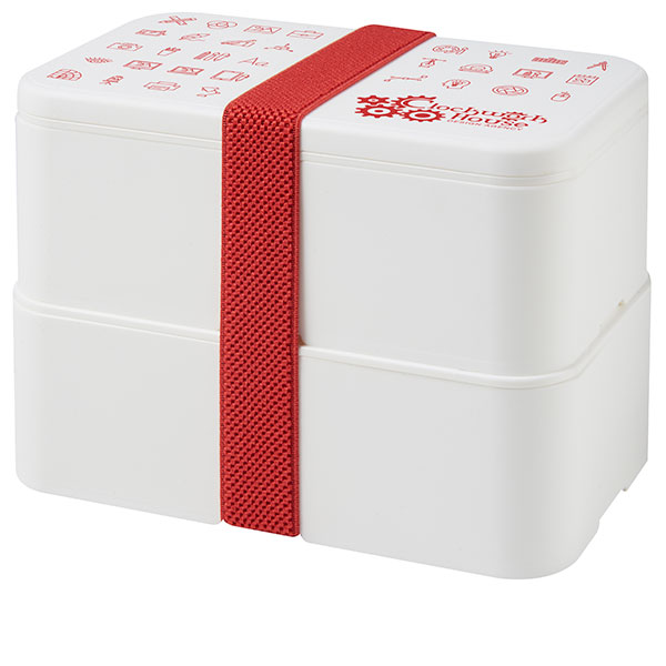 P056 MIYO Lunch Box - Double - 1 Colour