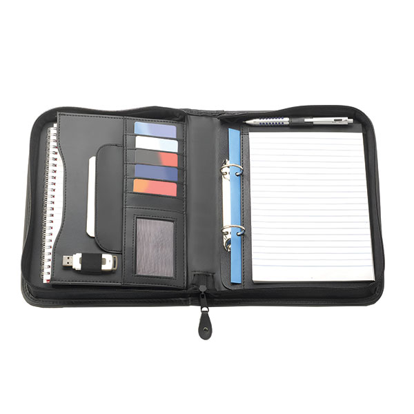 P069 Bourton A5 Ring Binder Conference Folder