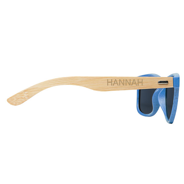 P029 Sun Ray Bamboo Sunglasses