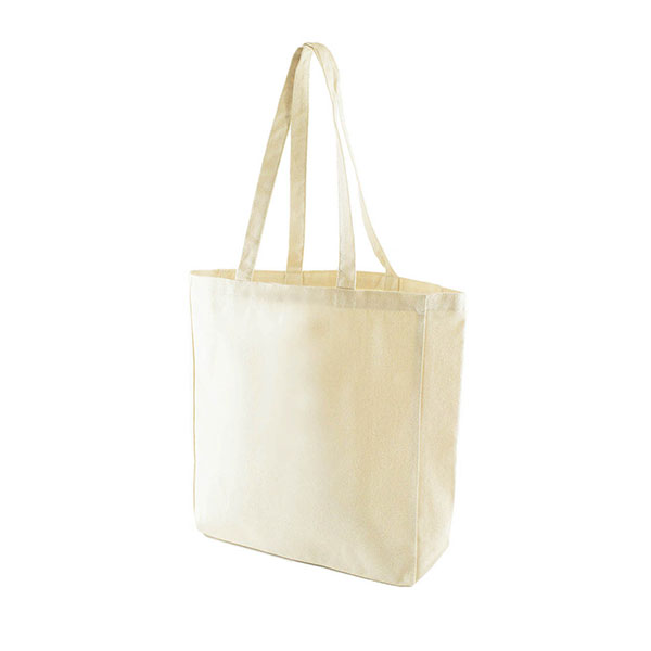 M132 Green & Innocent Pofu 10oz Canvas Shopper - Spot Colour