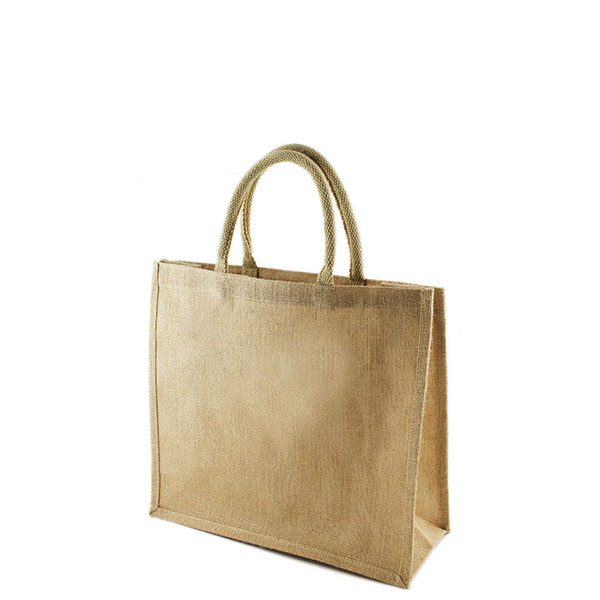 P073 Green & Innocent Tembo Natural Jute Bag - Full Colour