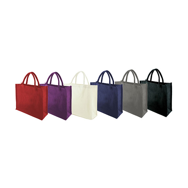 P073 Green & Innocent Tembo Coloured Laminated Jute Bag - Full Colour