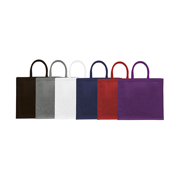 P073 Green & Innocent Tembo Coloured Laminated Jute Bag - Full Colour