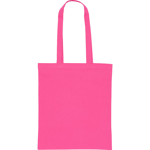 N069 Coloured 5oz Cotton Shopper - Spot Colour