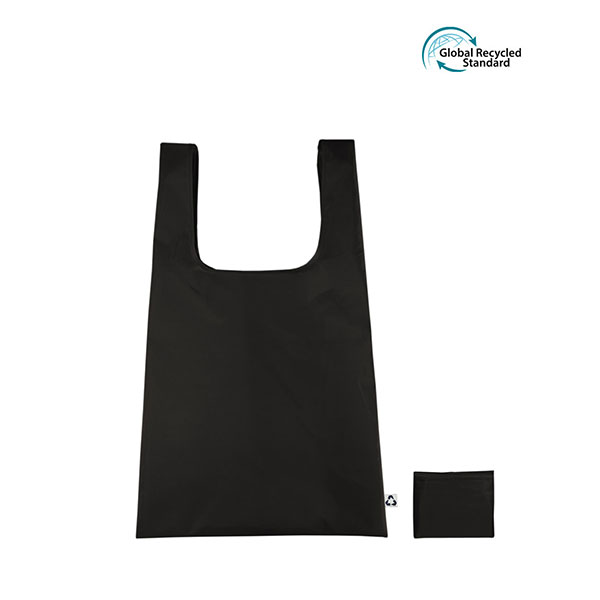 P072 Green & Innocent Tombili rPET Foldable Bag - Full Colour