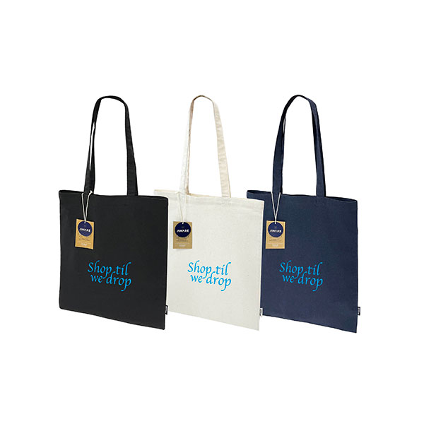 N067 Green & Innocent Falusi Recycled Cotton and rPET Shopper - Spot Colour