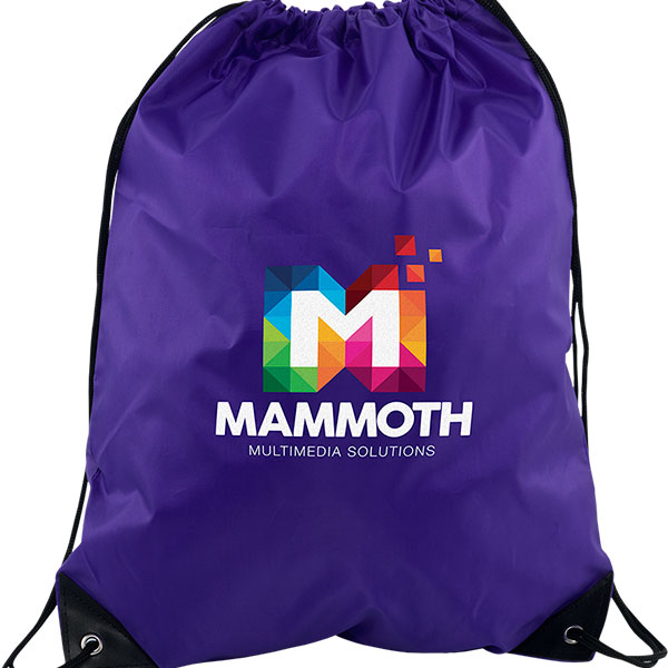 P072 Verve Drawstring Bag - Full Colour