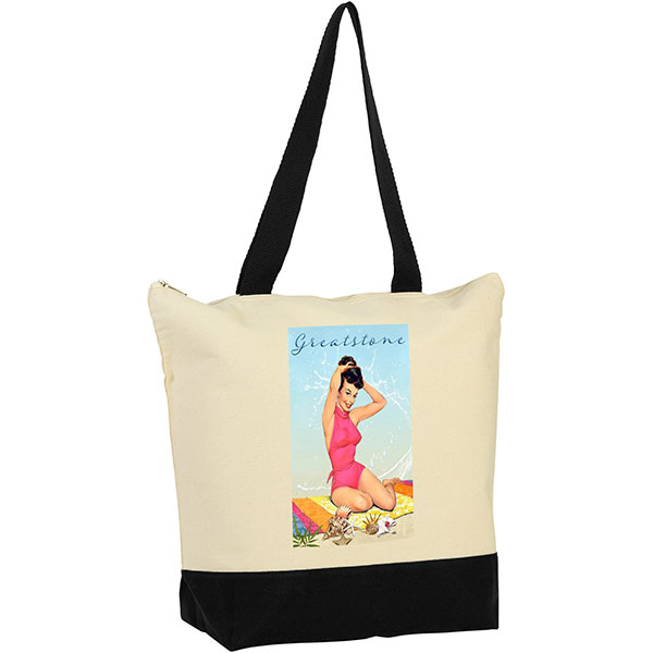 P070 Greatstone 12oz Cotton Deluxe Tote Bag - 1 Colour