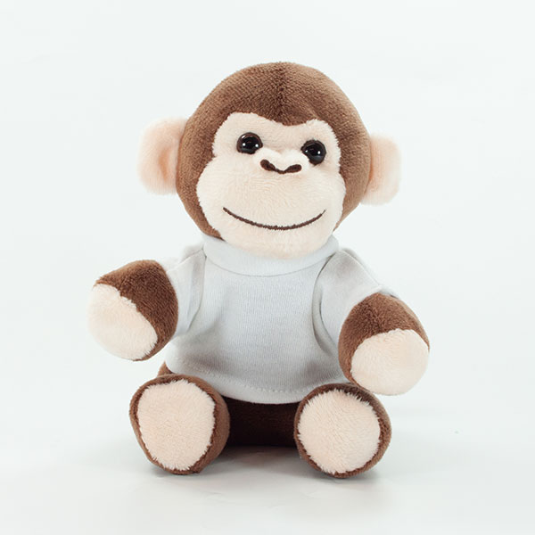 P044 Plush Monkey With T-Shirt