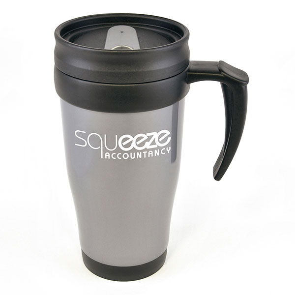 P102 Economy Coloured Travel Mug