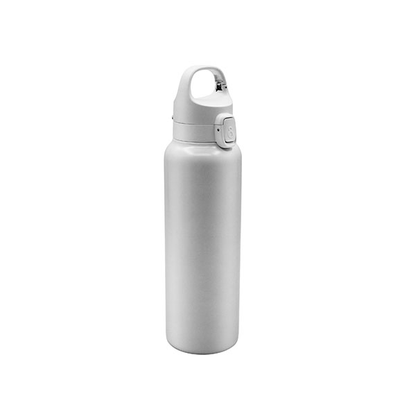 M018 Snap Lid Powder Coated Bottle 600ml - Engraved