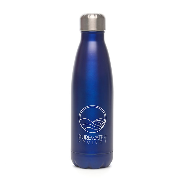 P105 Ashford Plus Recycled Stainless Steel Bottle - 1 Colour