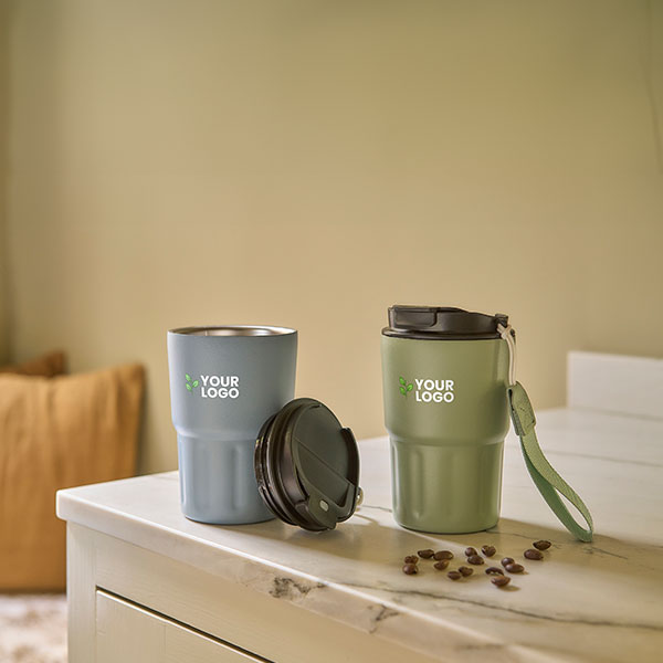 P103 Leif Stainless Steel Travel Mug - 1 Colour