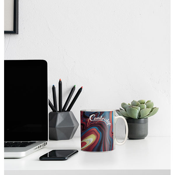 P094 Cambridge Earthenware Mug - Coloured