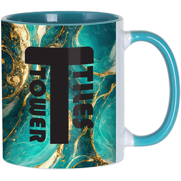 P097 Two Tone Millennium Coat Mug