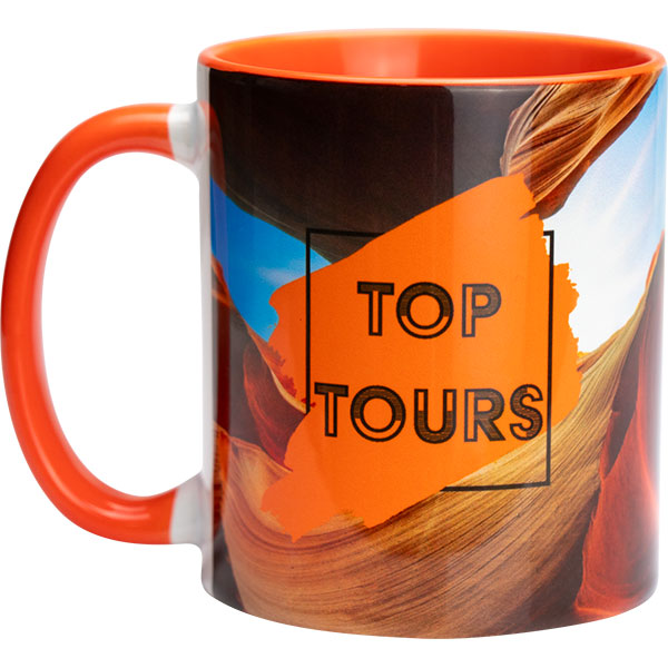 P097 Two Tone Millennium Coat Mug