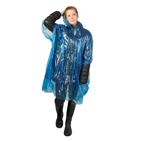 N038 Ziva Disposable Rain Poncho