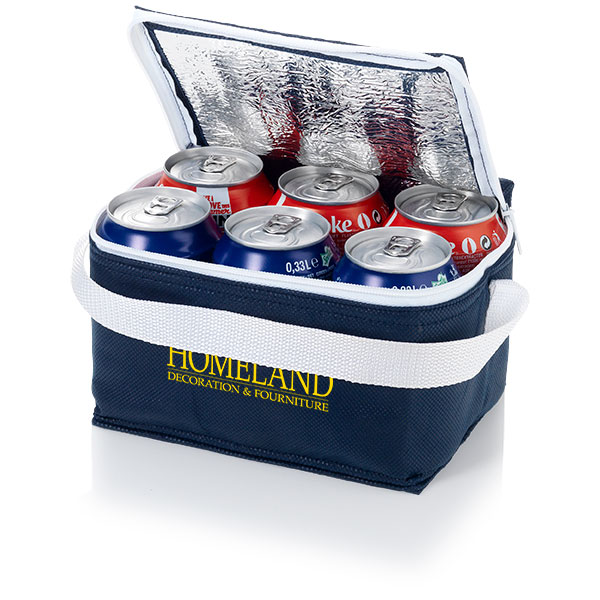 P057 Spectrum 6 Can Non Woven Cooler Bag
