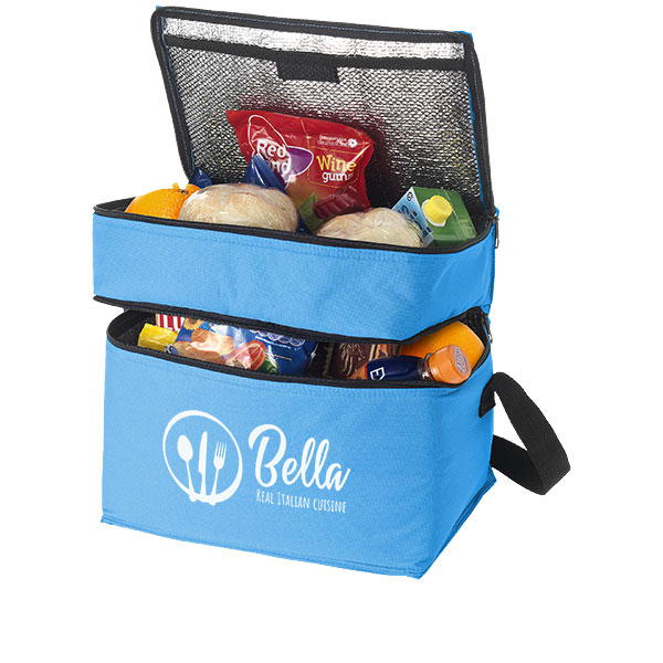 P057 Oslo Dual Compartment Cooler Bag - 1 Colour