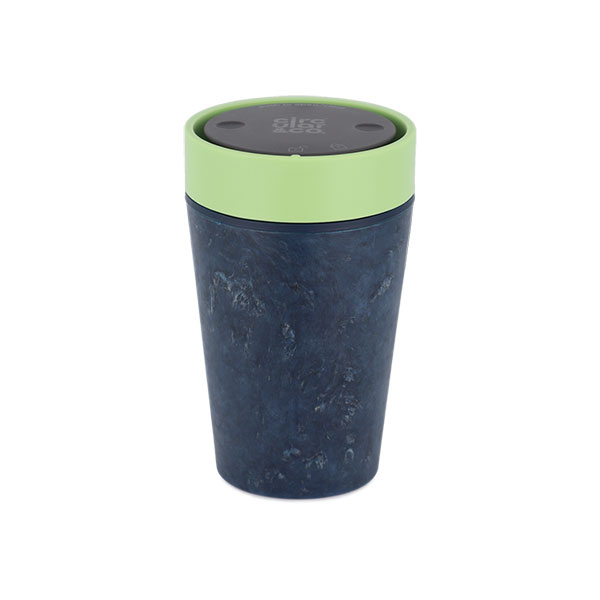 P108 Circular & Co 8oz Recycled Coffee Cup - Fabric Waste - Full Colour