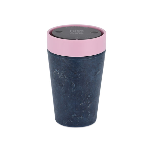 P108 Circular & Co 8oz Recycled Coffee Cup - Fabric Waste - Full Colour
