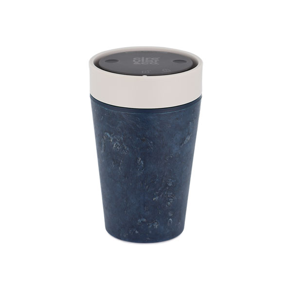 P108 Circular & Co 8oz Recycled Coffee Cup - Fabric Waste - Full Colour