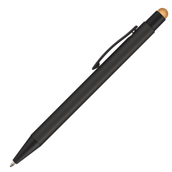 P127 Ergo-i Noir Soft Feel Ballpen - Engraved