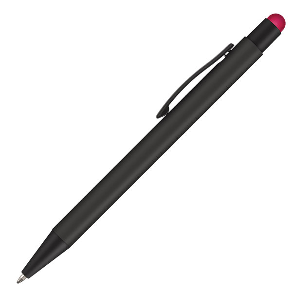 P127 Ergo-i Noir Soft Feel Ballpen - Engraved