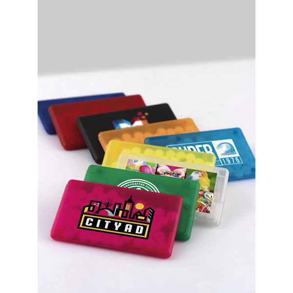 P087 Credit Card Shaped Mint Card Box - Full Colour
