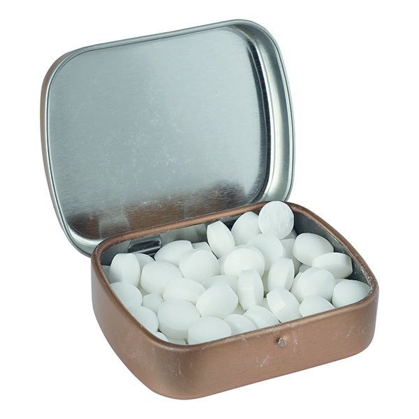 P087 Flat Mint Tin - 1 Colour