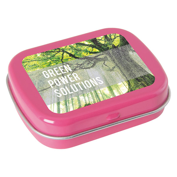 P087 Flat Mint Tin - Full Colour