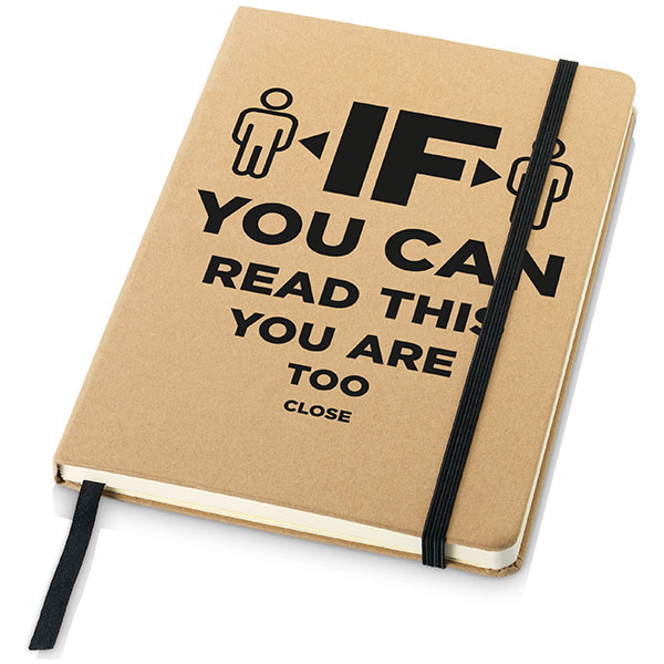 P147 JournalBooks Classic A5 Office Notebook - 1 Colour
