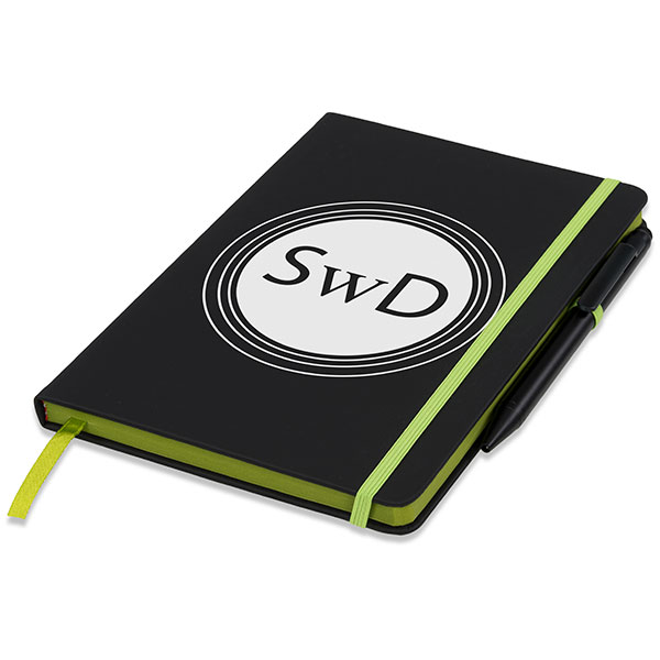 P147 Medium Noir Edge Notebook - 1 Colour