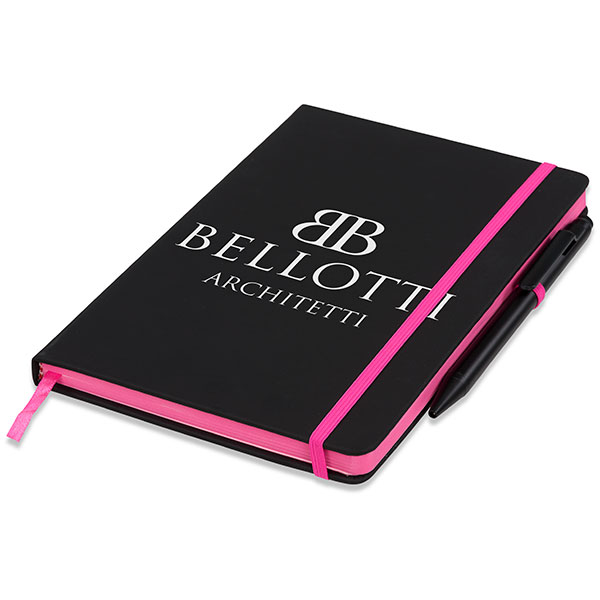 P147 Medium Noir Edge Notebook - 1 Colour