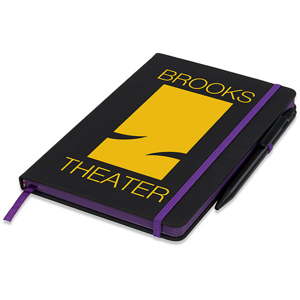 P147 Medium Noir Edge Notebook - 1 Colour