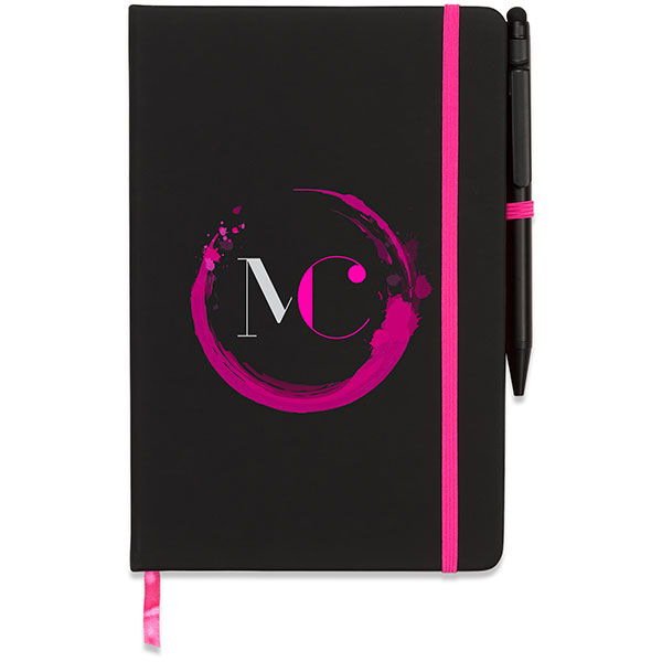 P147 Medium Noir Edge Notebook - Full Colour