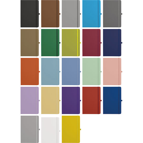 P149 Mood Soft Feel Notebook - 1 Colour