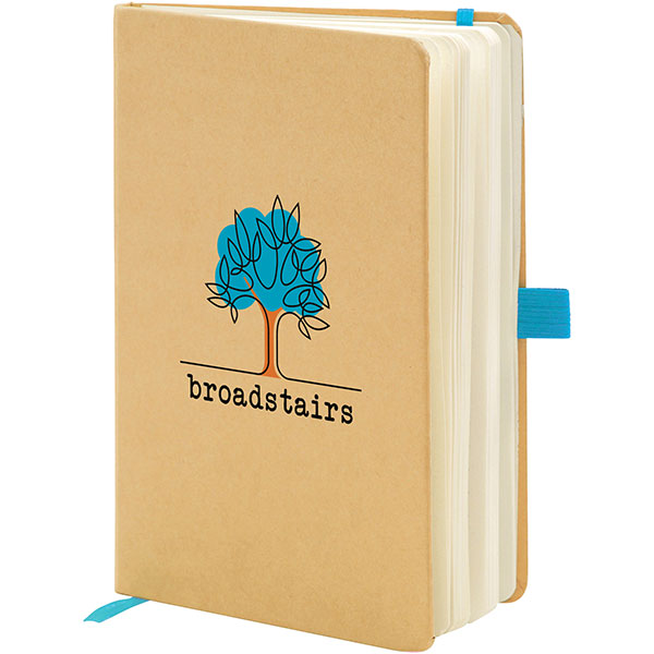 P147 Broadstairs A5 Eco Kraft Notebook - 1 Colour
