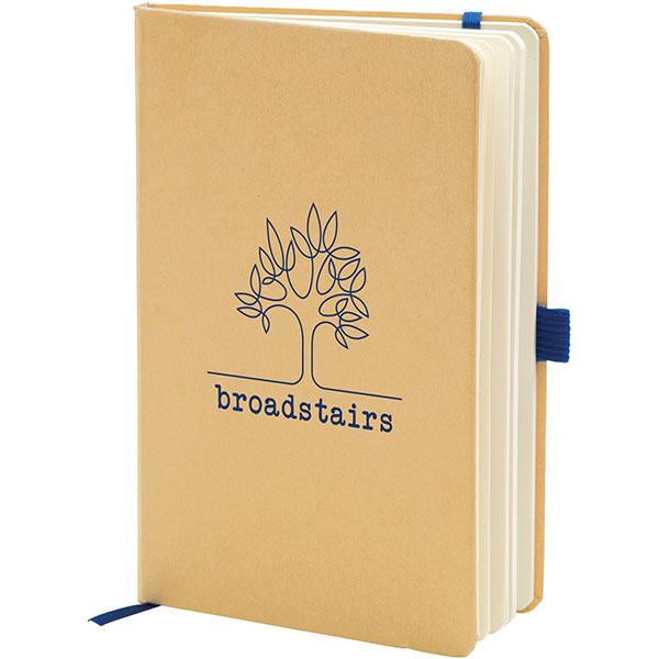 P147 Broadstairs A5 Eco Kraft Notebook - 1 Colour