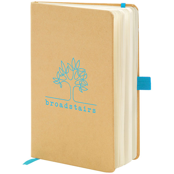 P147 Broadstairs A5 Eco Kraft Notebook - 1 Colour