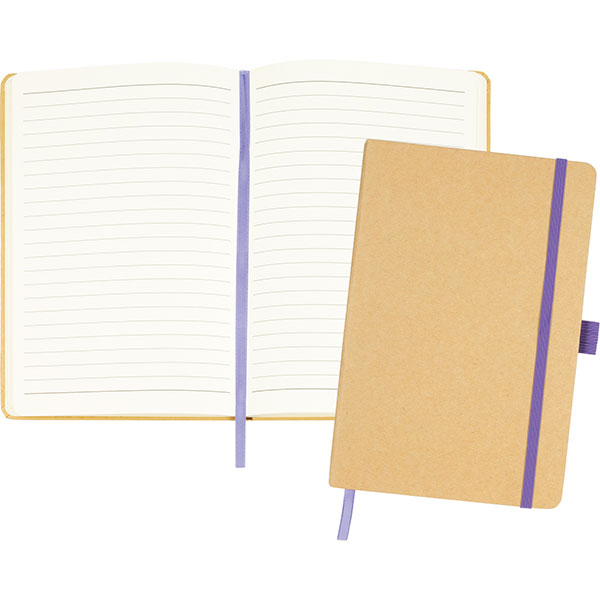 P147 Broadstairs A5 Eco Kraft Notebook - 1 Colour