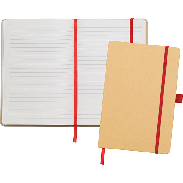 P147 Broadstairs A5 Eco Kraft Notebook - 1 Colour